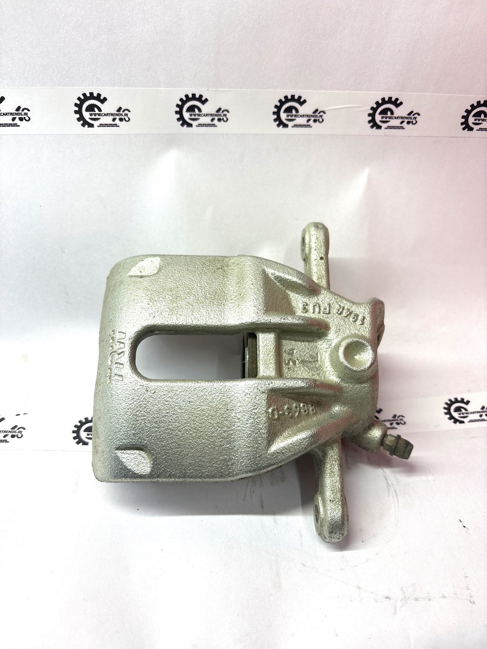 CarTrends caliper brake showing the metal caliper and brake pads for bicycle or motorcycle braking system.