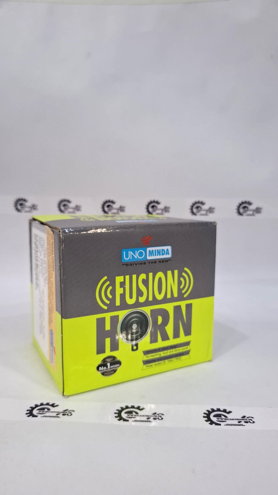 CarTrends Disc Horn set with two metallic horn units and wiring for vehicle sound alerts.