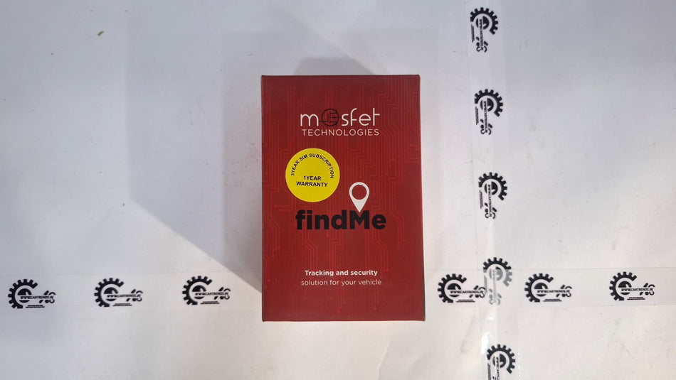 CarTrends FINDME 103-GPS Tracker device, compact GPS tracking unit with antenna and display for real-time location monitoring.