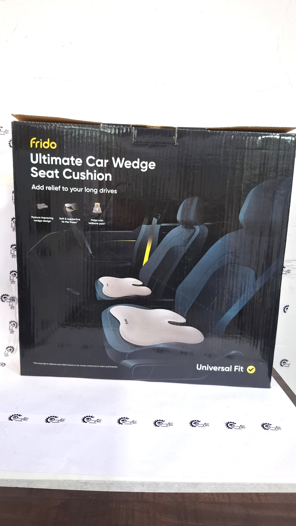 CarTrends Frido Ultimate Car Wedge Seat Cushion for added comfort and support in vehicle seats