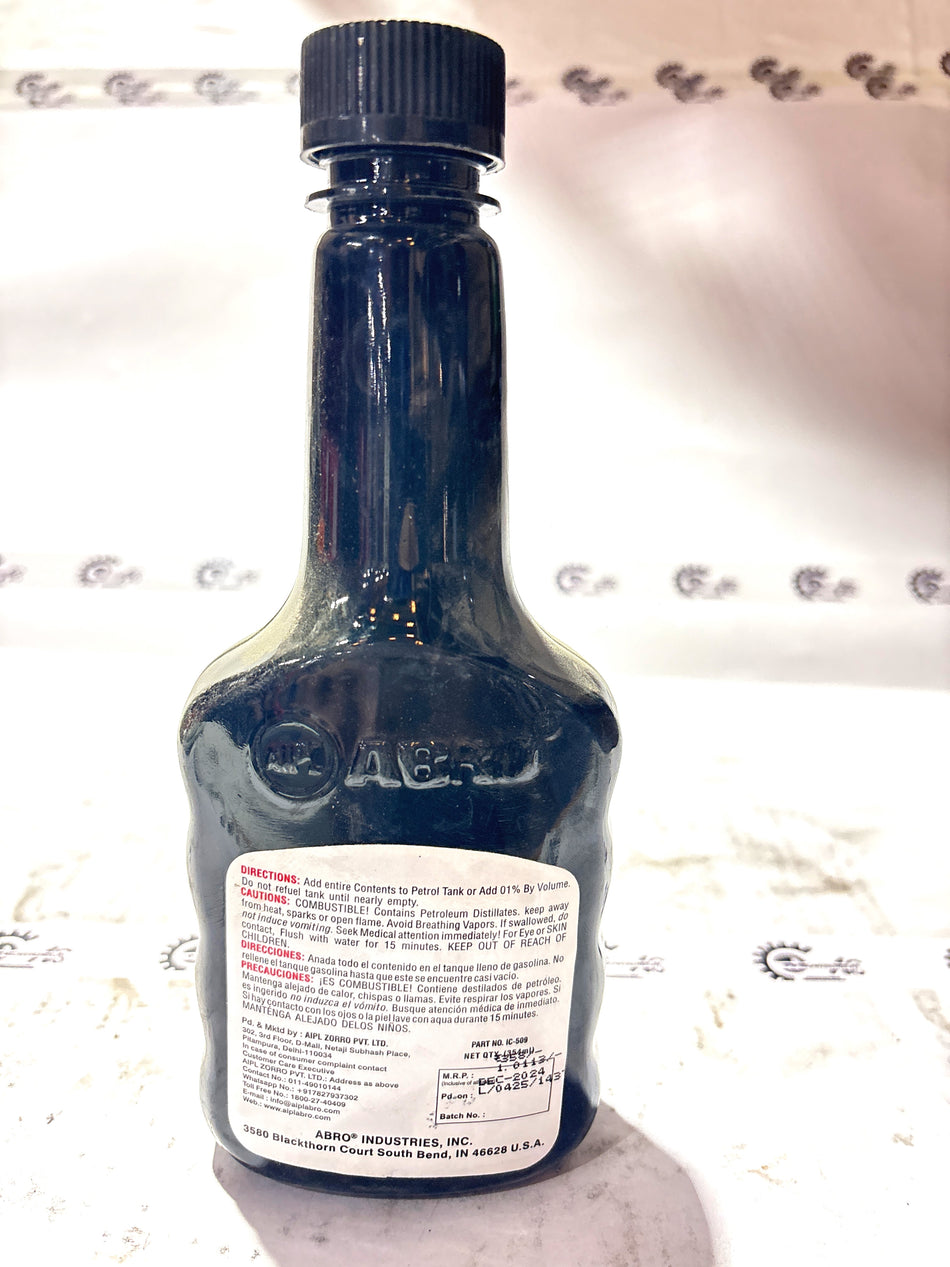 CarTrends fuel injector cleaner bottle showing label and nozzle, designed to improve engine performance and fuel efficiency.