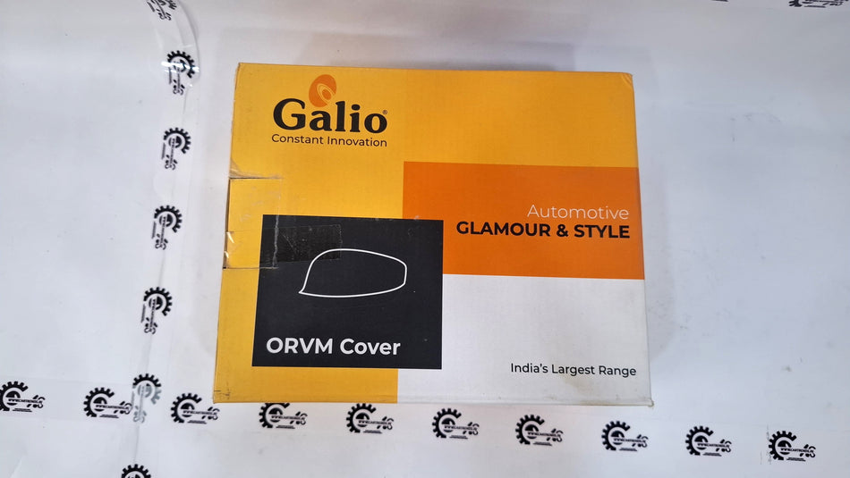 CarTrends Galio automotive ORVM cover installed on a vehicle, protecting side mirrors from weather and debris.