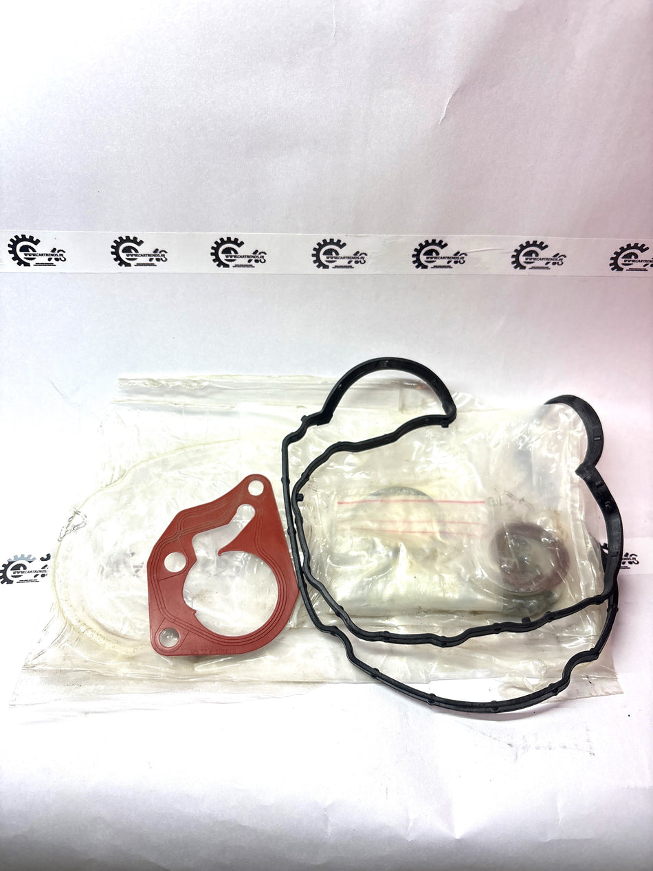 CarTrends gasket cylinder head cover showing a black metal engine component with bolt holes and a smooth finish.
