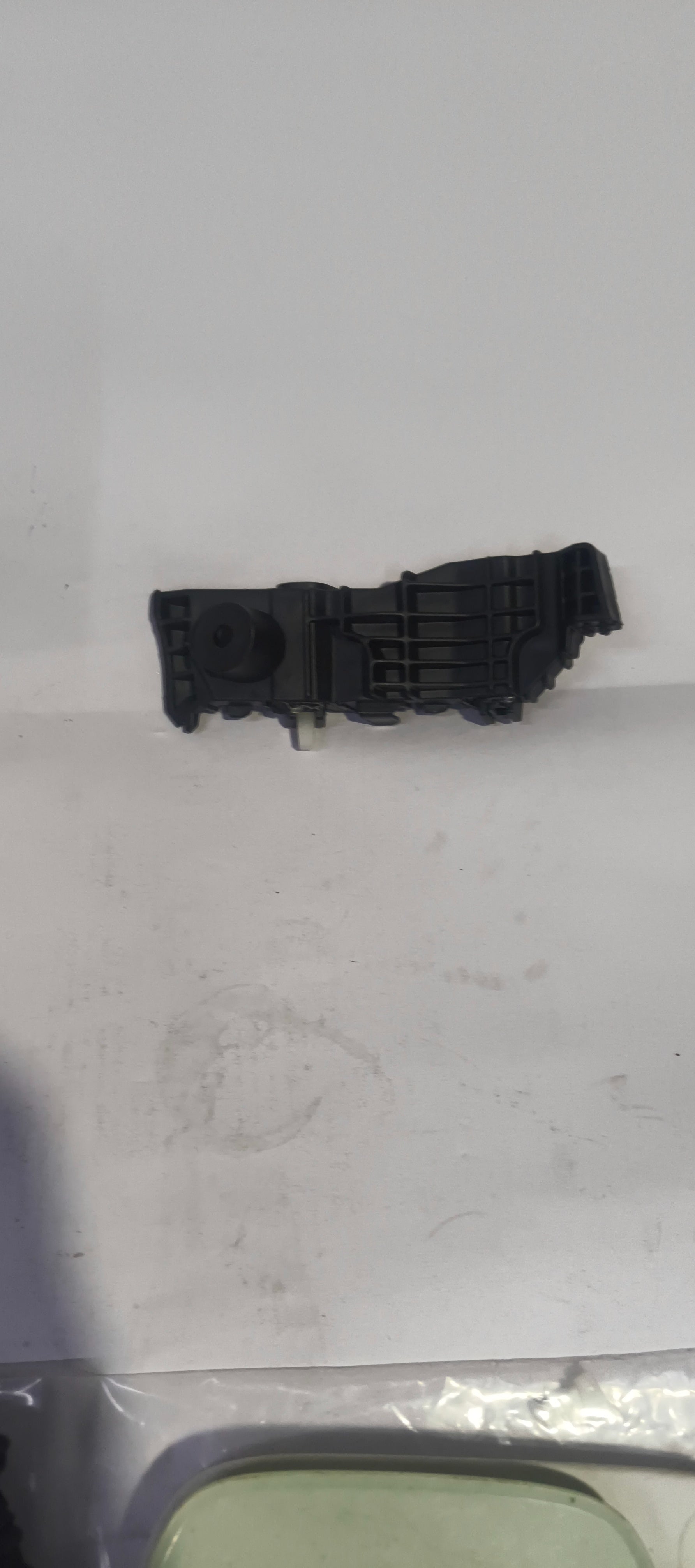 Hyundai front bumper side left bracket by CarTrends, showing a metal support component for vehicle protection and alignment.