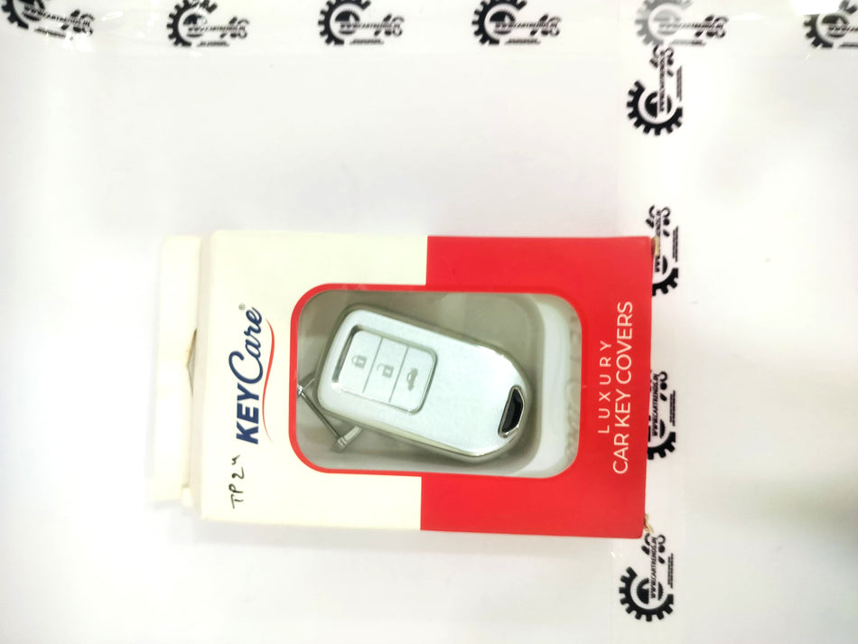 CarTrends Key Care Cover protecting a car key with a sleek, durable design, shown on a plain background.