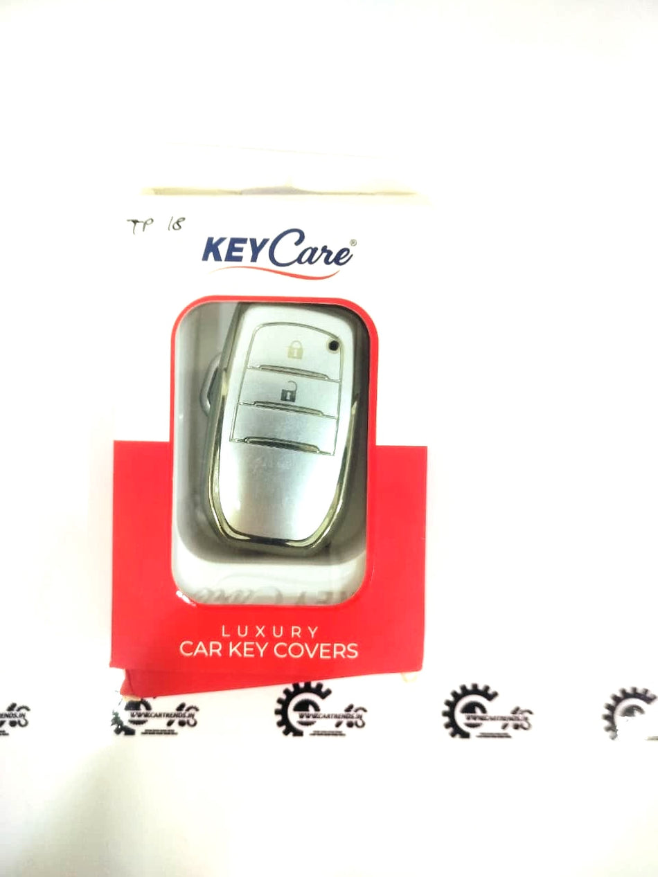CarTrends Key Care Cover in black, designed to protect and enhance the appearance of car keys.