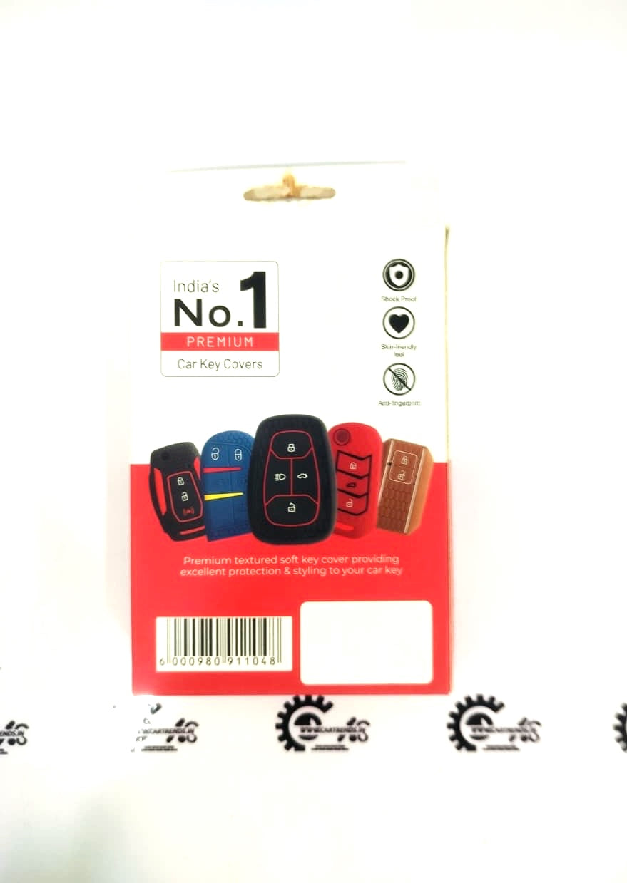 CarTrends Key Care Cover protecting car key with durable, sleek design for secure key storage and style.