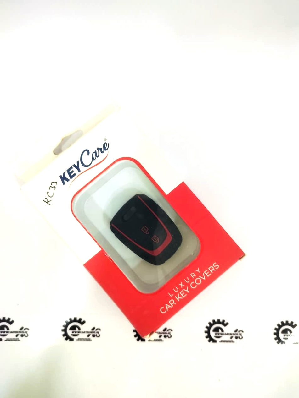 CarTrends Key Care Cover protecting a car key from scratches and damage, made of durable material, with a sleek design.