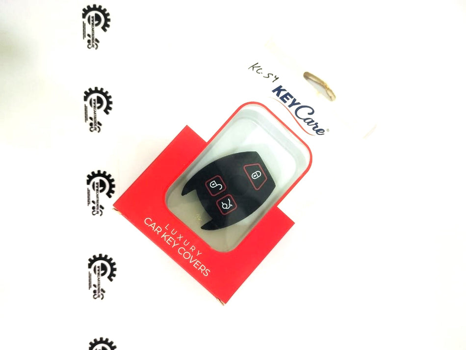 CarTrends Key Care Cover protects car key fob with durable, stylish cover, shown in black with textured surface.