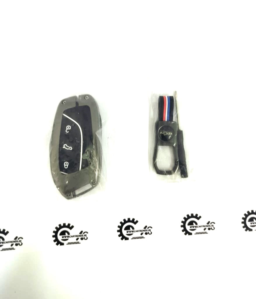 CarTrends Key Care Cover showing protective key cover with branding, designed to fit and safeguard car keys.