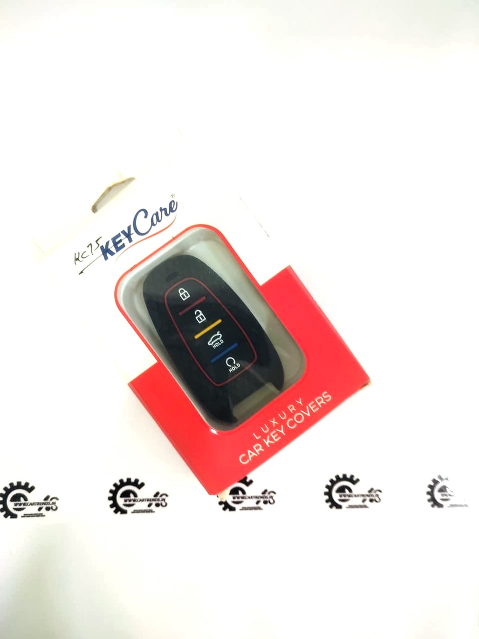 CarTrends Key Care Cover, protective accessory for car keys, made of durable material with a sleek black finish.