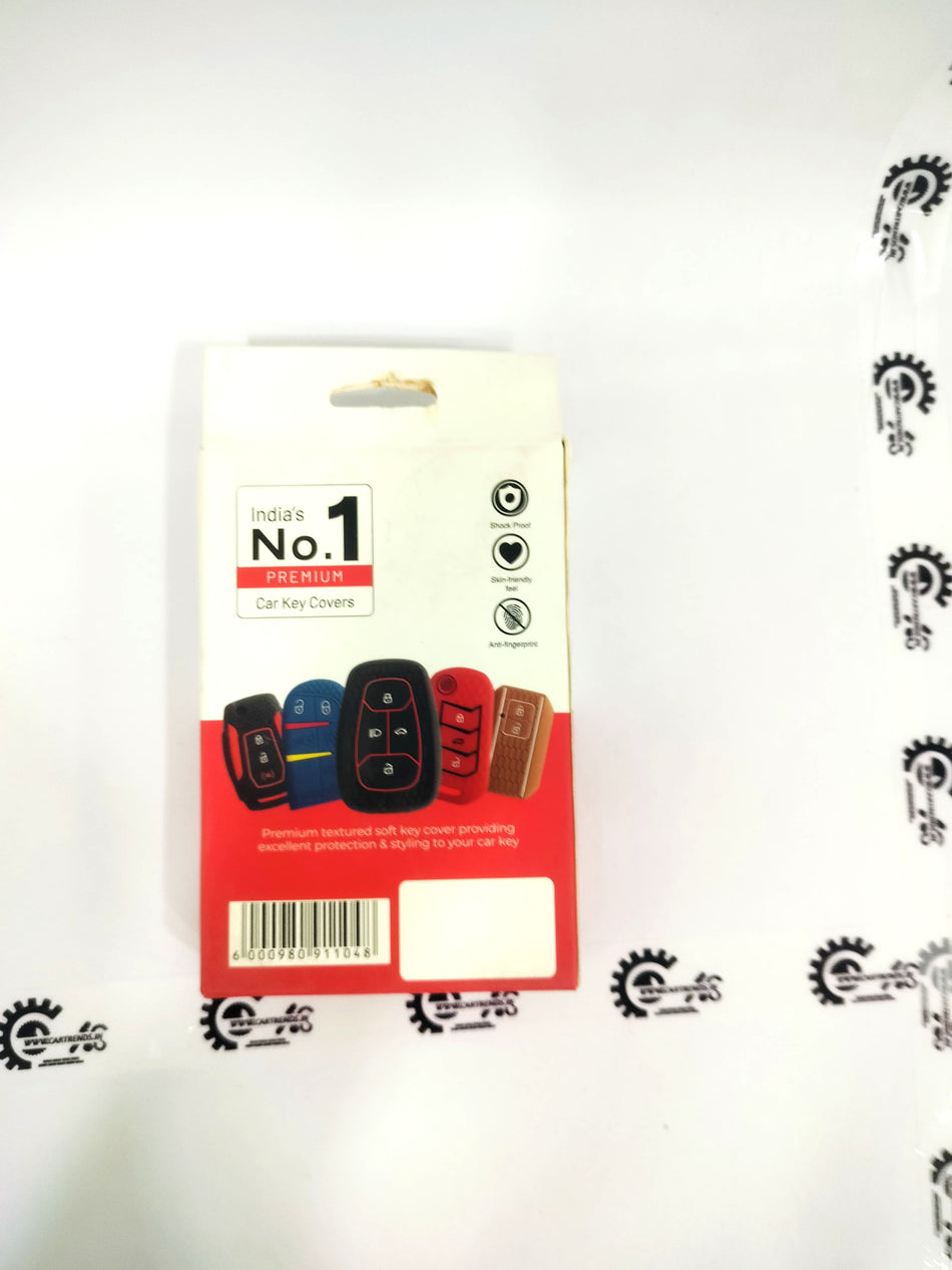 CarTrends Key Care Cover, protective key fob case in black with branding details, designed to fit and safeguard your car key.