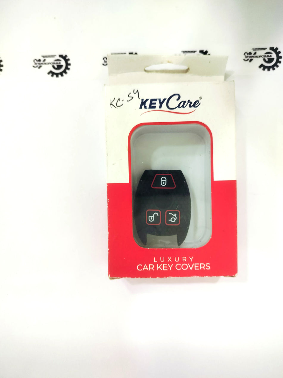 CarTrends Key Care Cover protecting a car key with a sleek, durable design, shown on a plain background.