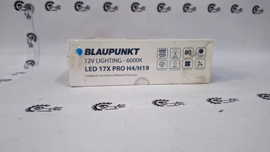 CarTrends LED 17X PRO automotive light showing its sleek design and bright illumination in a close-up image.