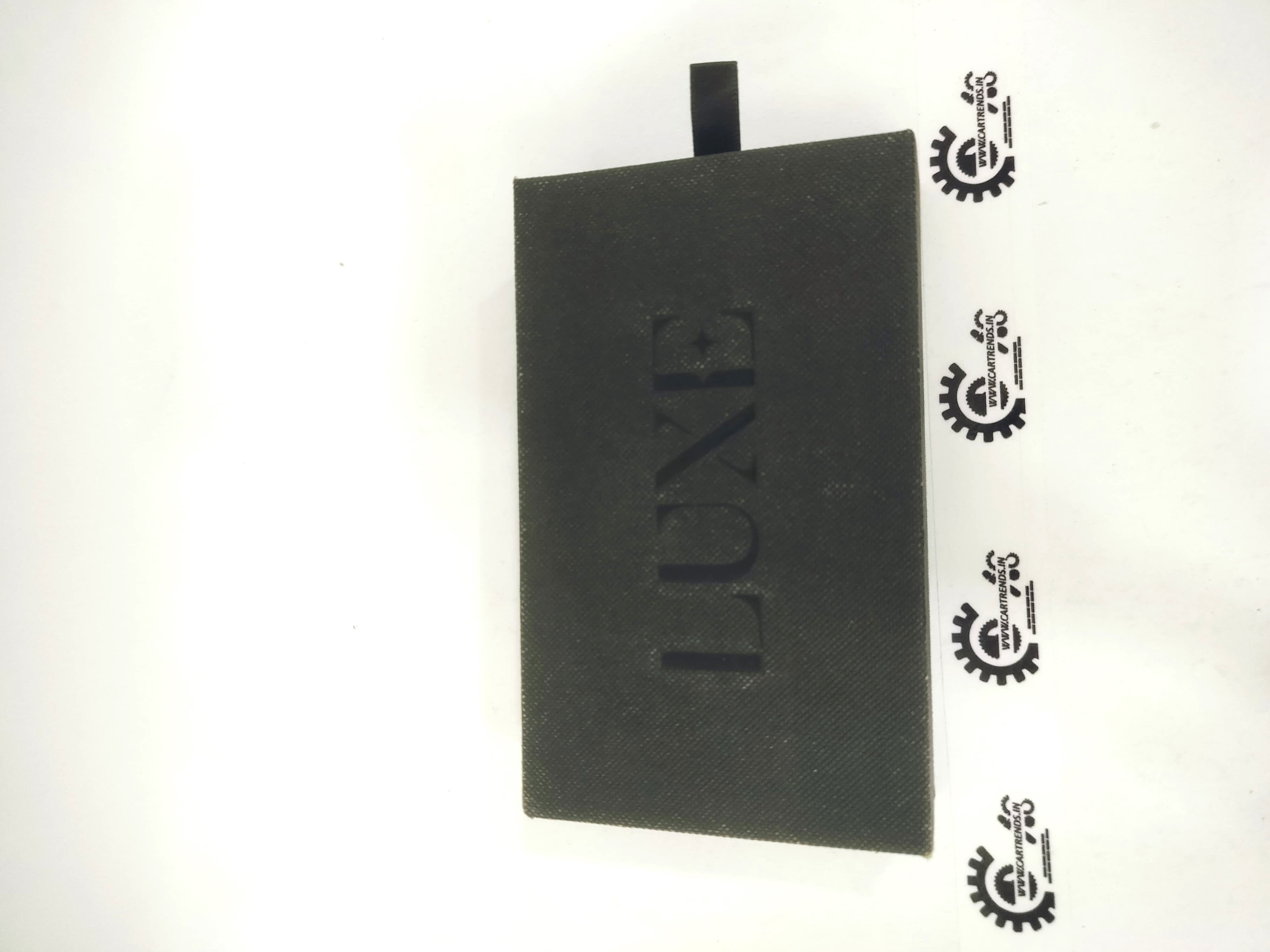 CarTrends Luxe Series key cover with attached chain, featuring a sleek, stylish design for luxury car keys.