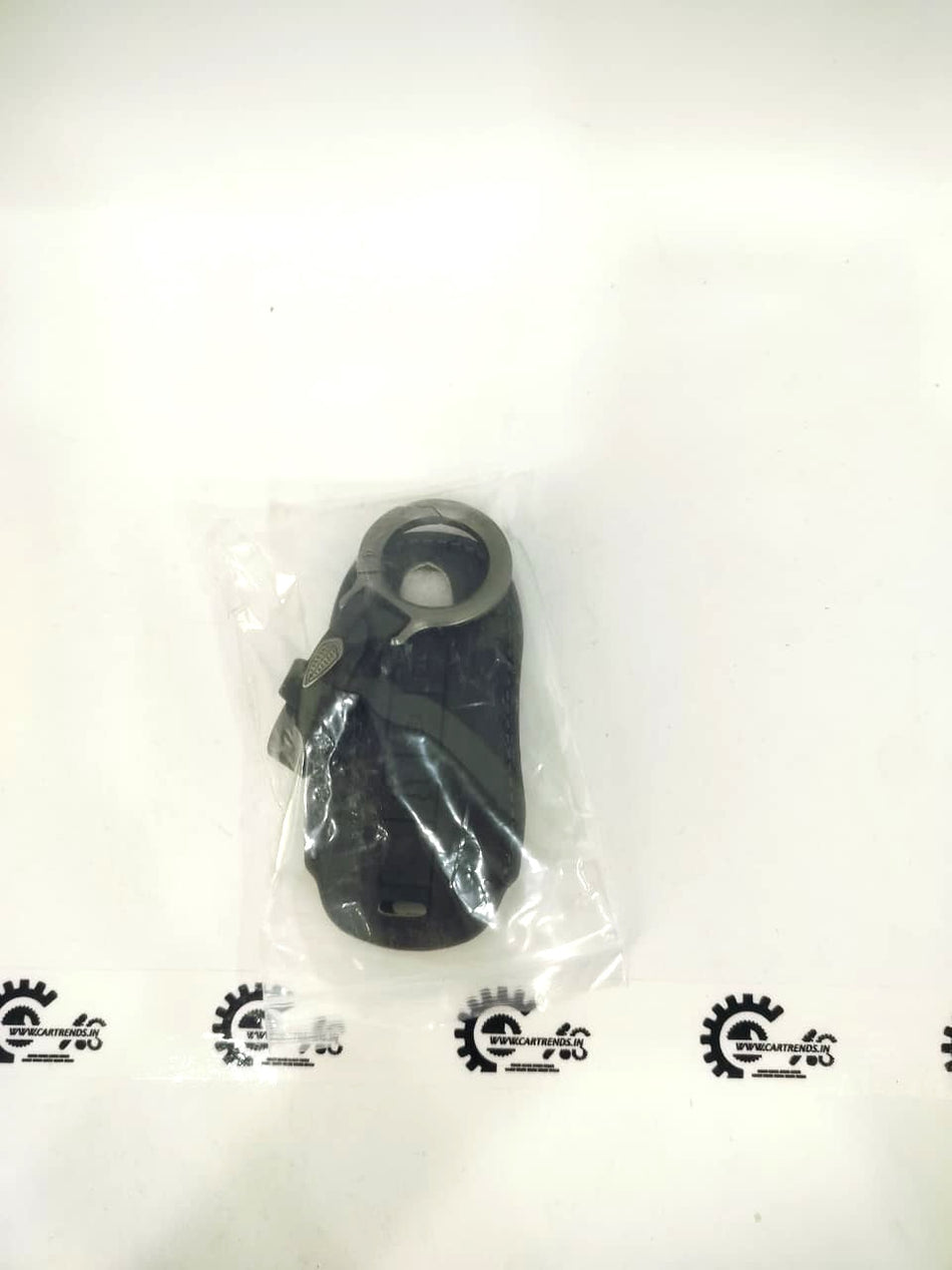 CarTrends Luxe Series key cover with chain, featuring sleek design and durable materials for stylish key protection.