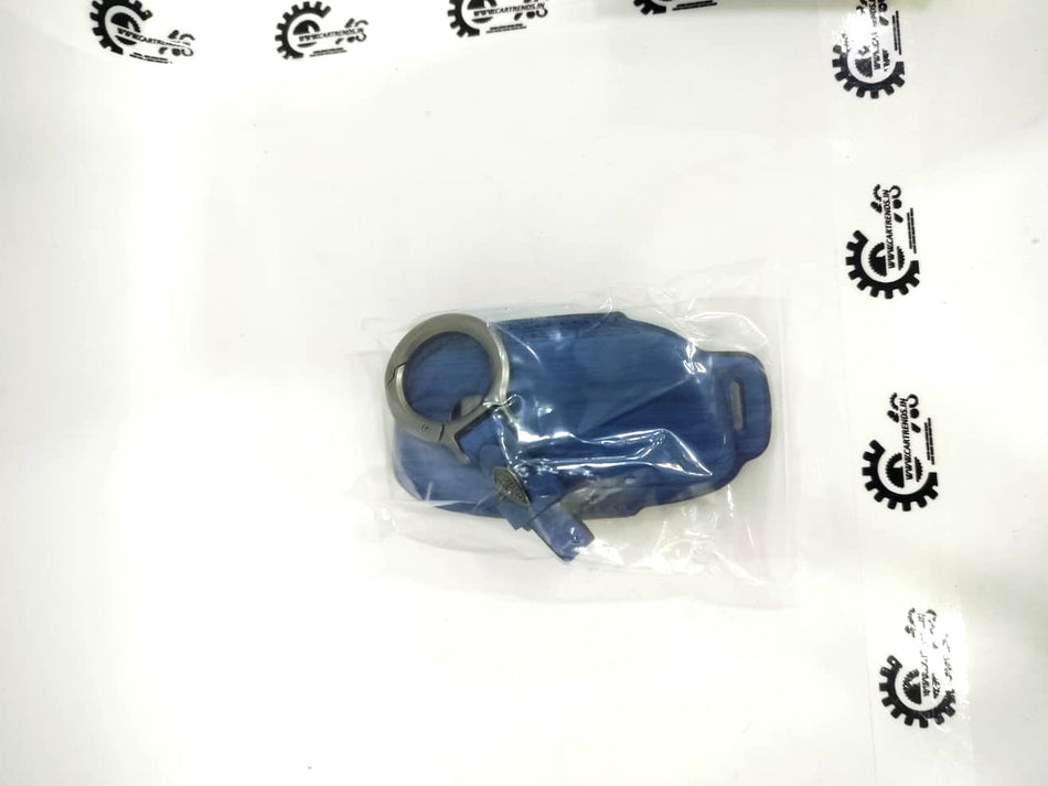 CarTrends Luxe Series key cover with matching chain, sleek and stylish key accessory for enhanced security and style.
