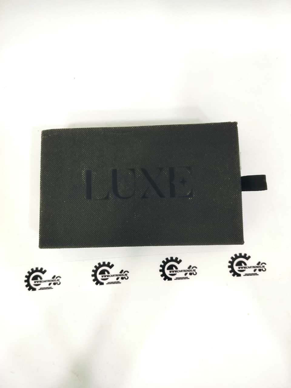 CarTrends Luxe Series key cover with chain, stylish protective key case in sleek design, perfect for luxury vehicle keys.