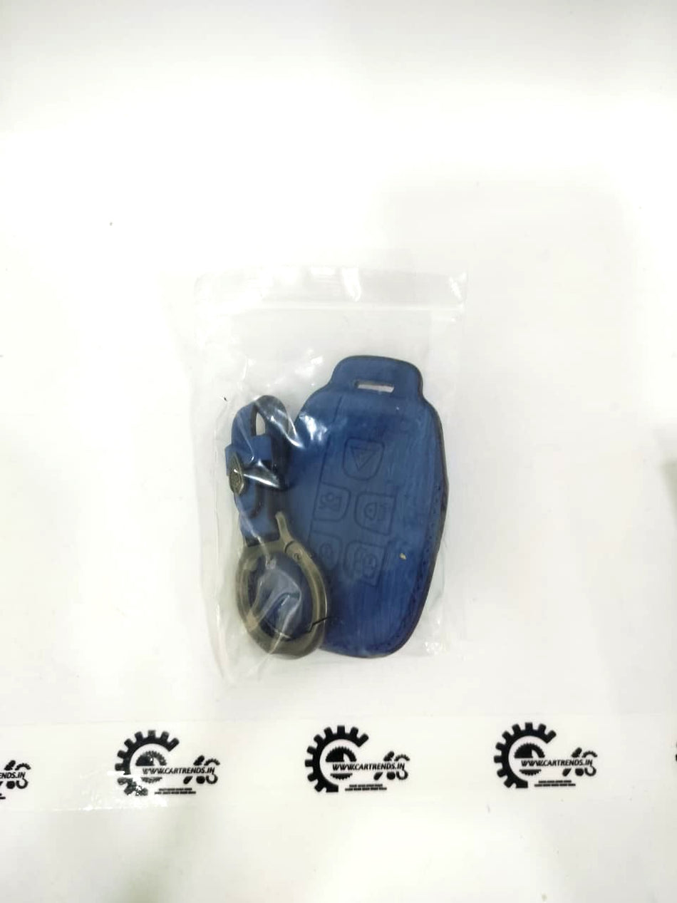 CarTrends Luxe Series key cover and chain set with sleek design, protecting and enhancing your car key's appearance.
