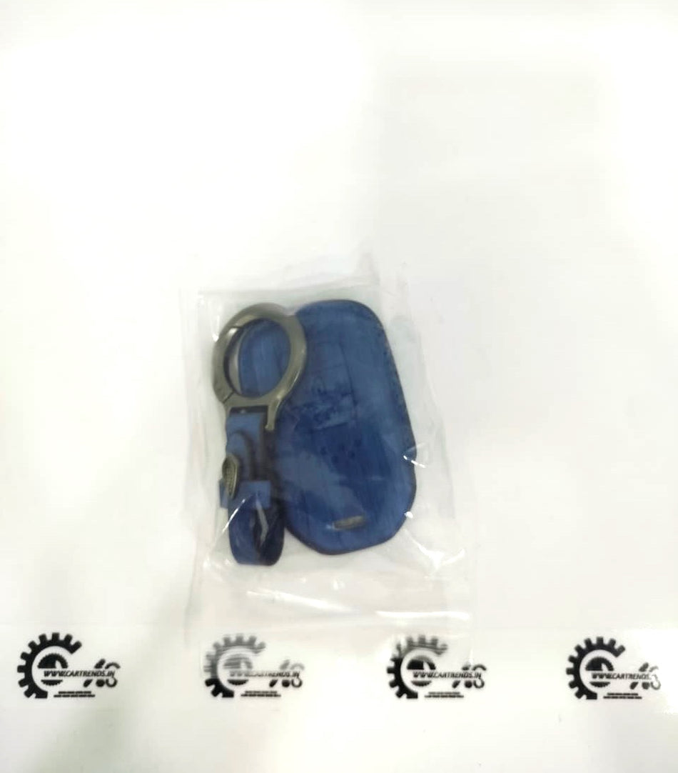CarTrends Luxe Series key cover with chain, featuring a sleek design and durable material for stylish key protection.