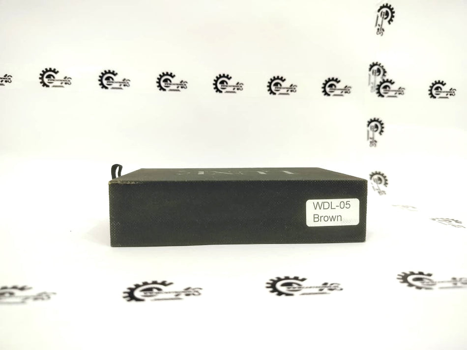 CarTrends Luxe Series key cover with chain, durable black leather and metal design for stylish key protection.