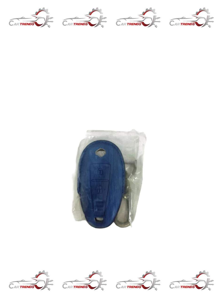 CarTrends Luxe Series key cover with chain, featuring sleek design and durable material for stylish key protection.