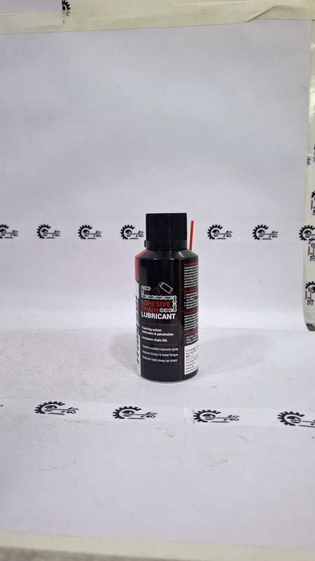 CarTrends Magsol Adhesive Chain Lubricant spray for motorcycle and bicycle chains, showing the spray can and chain application.