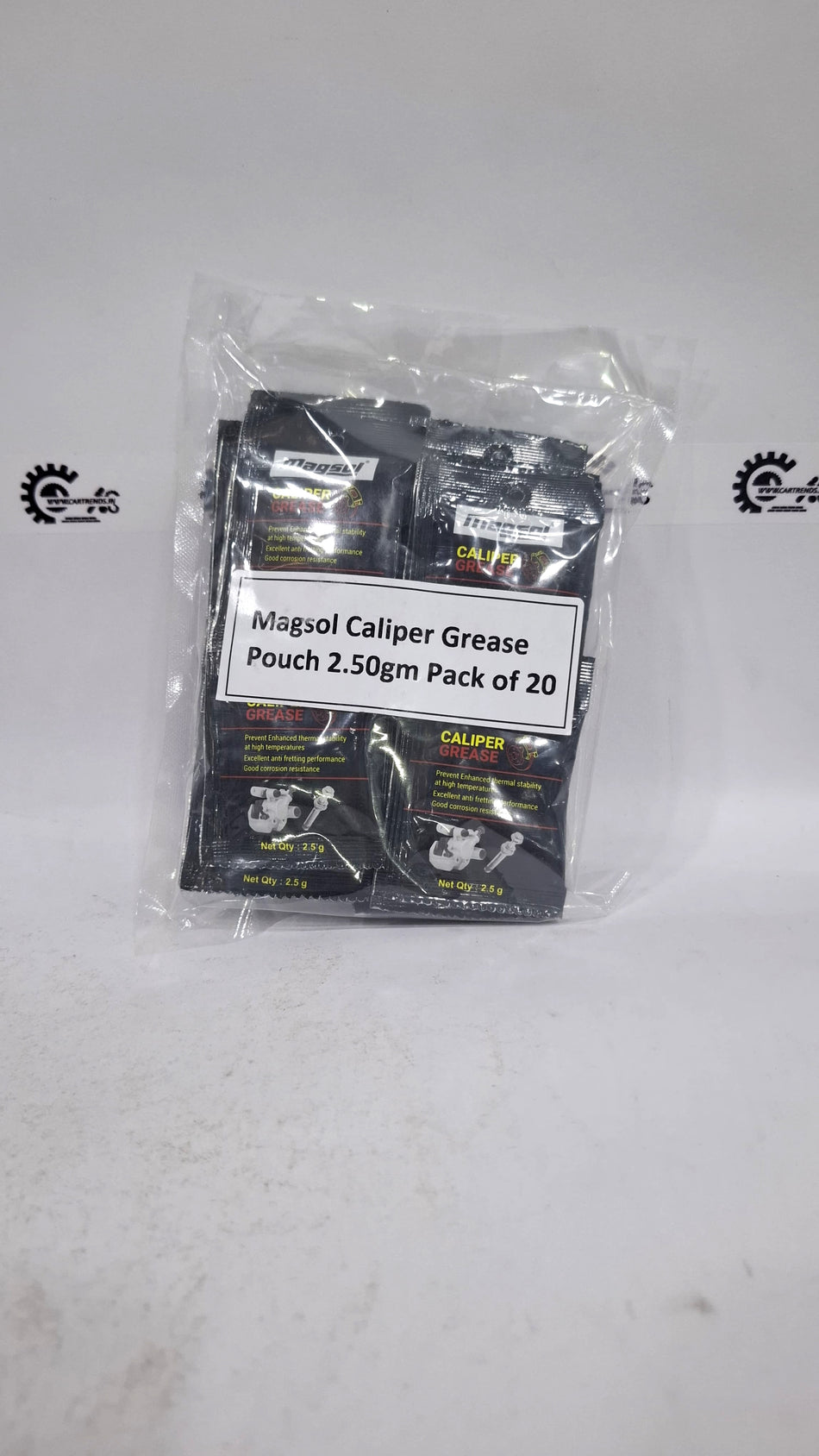 CarTrends Magsol caliper grease tube, high-temperature brake caliper lubricant, ideal for brake systems and caliper maintenance