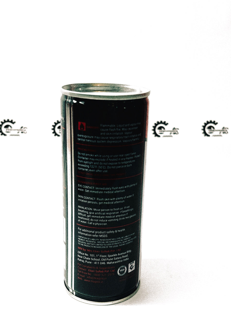 CarTrends MAGSOL Engine Oil Flush bottle with label, used for cleaning engine oil systems during maintenance.