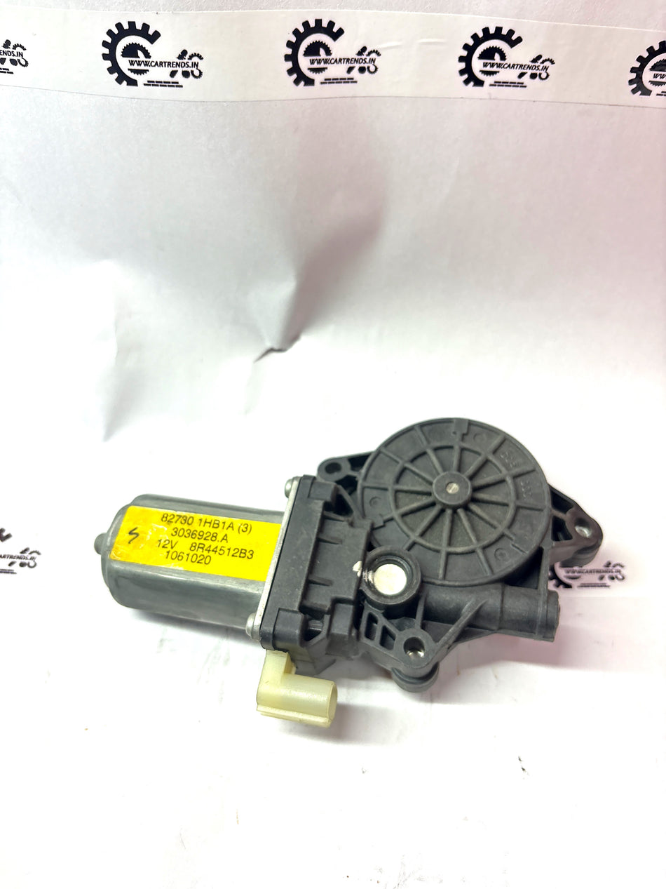 CarTrends regulator motor assembly showing the electrical components and mounting points for vehicle window regulation system.