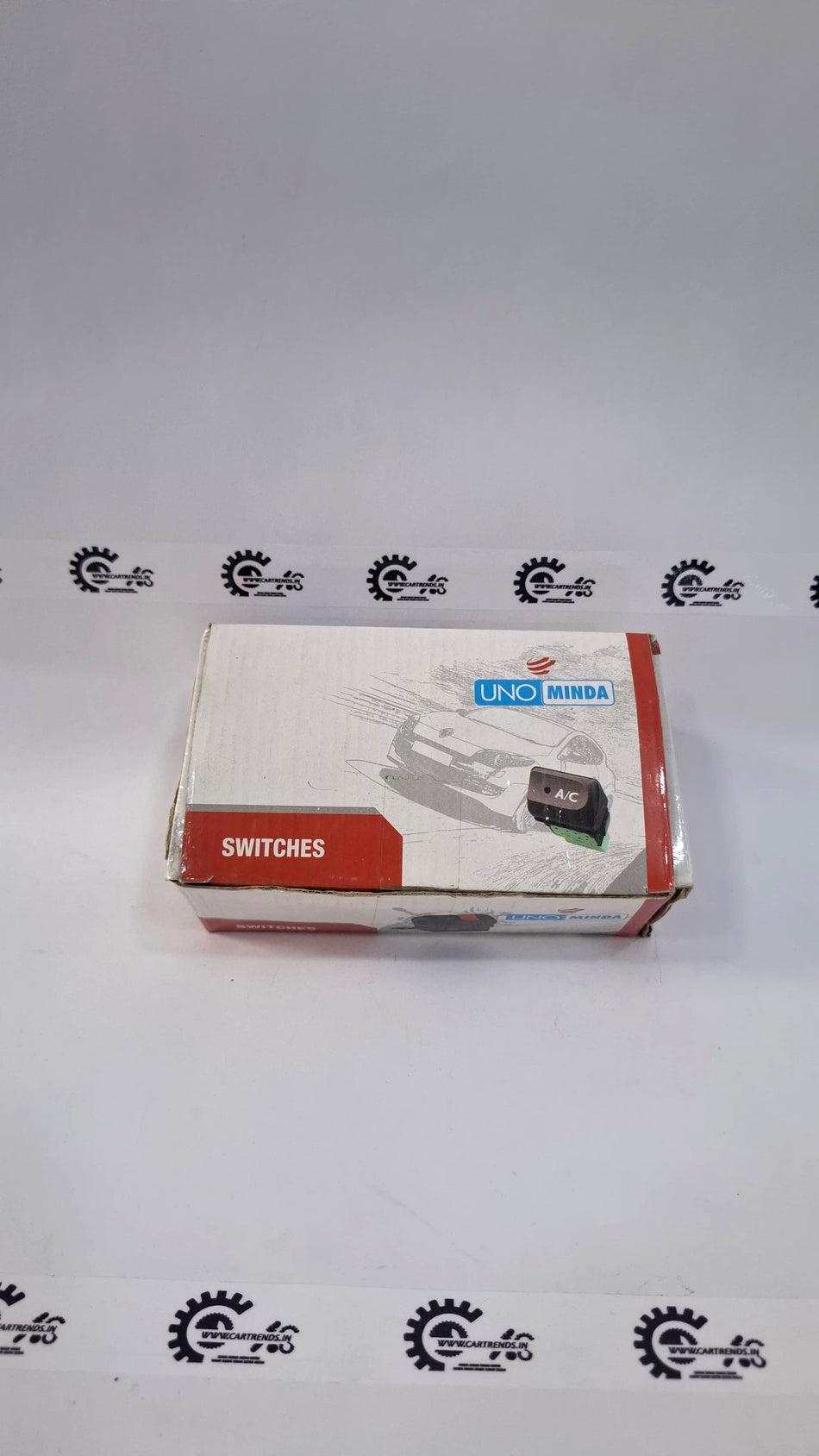 CarTrends S21174-000M00 automotive part in black, showing detailed view and branding on the product surface.