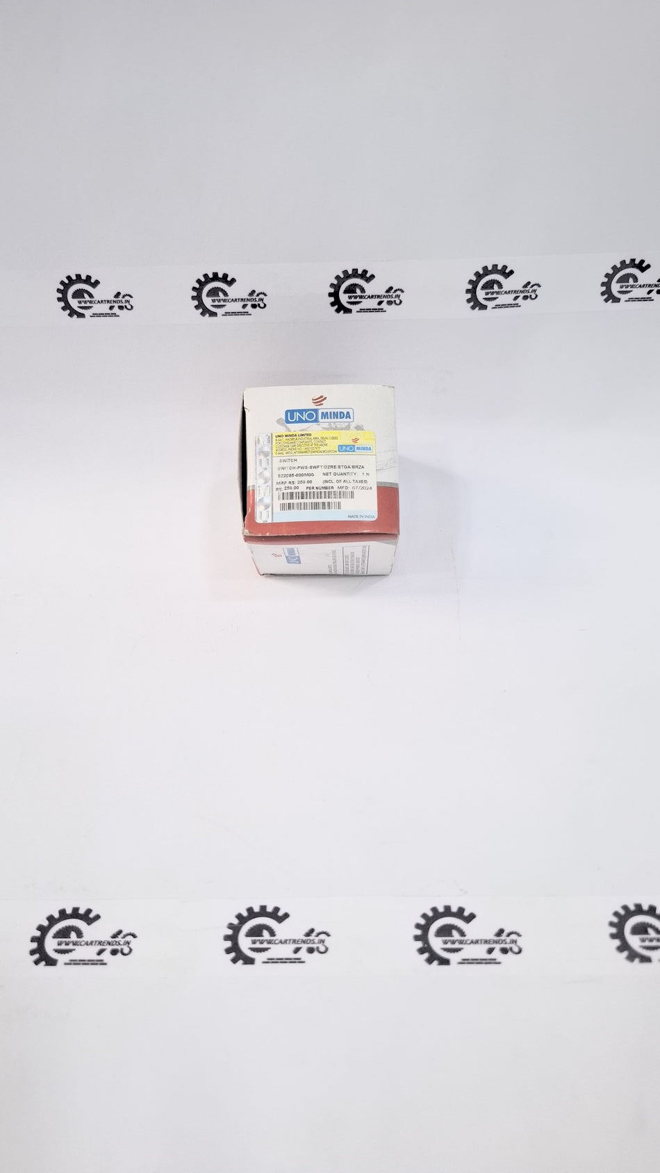 CarTrends S22085-000M00 automotive part in black with detailed metal components and connectors, designed for vehicle installation
