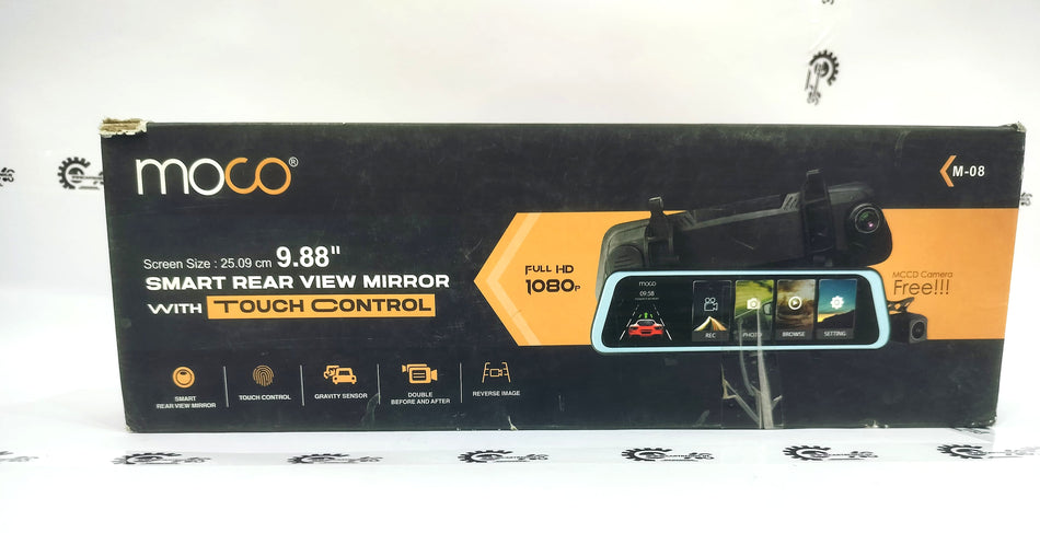 CarTrends smart rear view mirror with sleek design and adjustable features for enhanced driving visibility.
