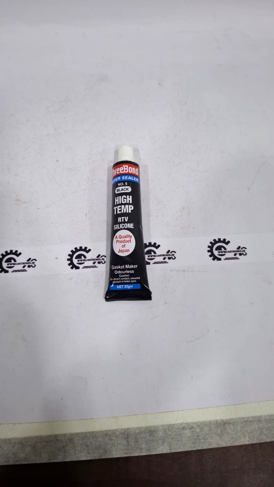 CarTrends Super Sealer No.5 bottle with applicator brush for sealing and protecting surfaces.