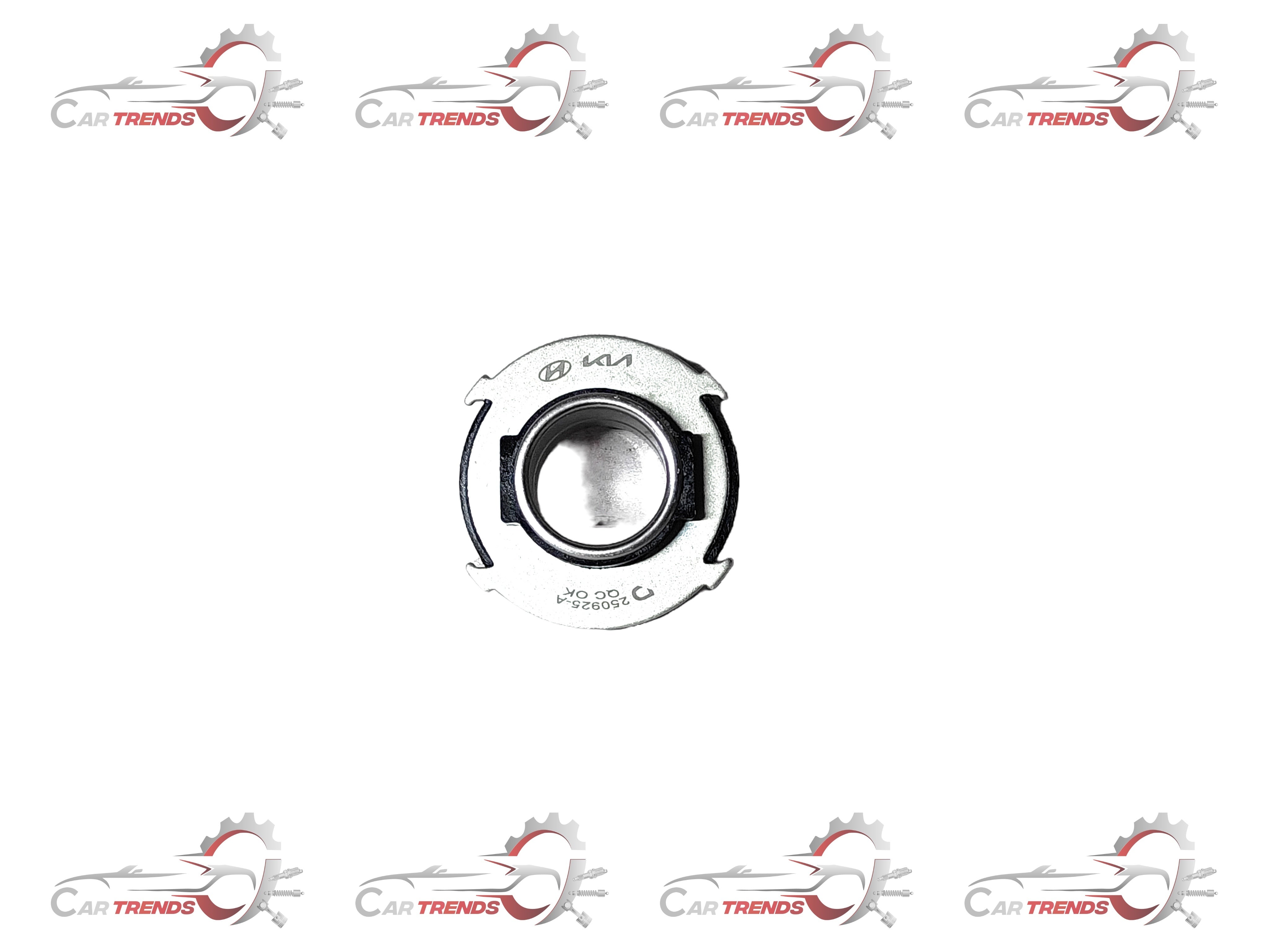 Hyundai CarTrends clutch bearing for Santro Xing, shown in a close-up image with metal components and bearing details.
