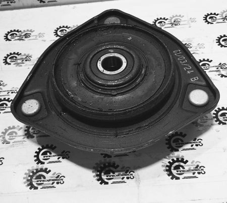 Hyundai CarTrends Shocker Mount for Creta vehicle, close-up of black shocker mount component on car engine area.