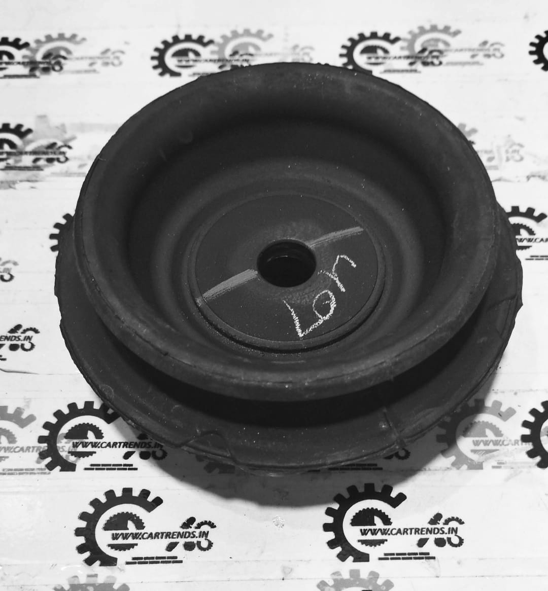 Hyundai Verna Next Gen shocker mount by CarTrends, black metal vehicle suspension component with mounting brackets.