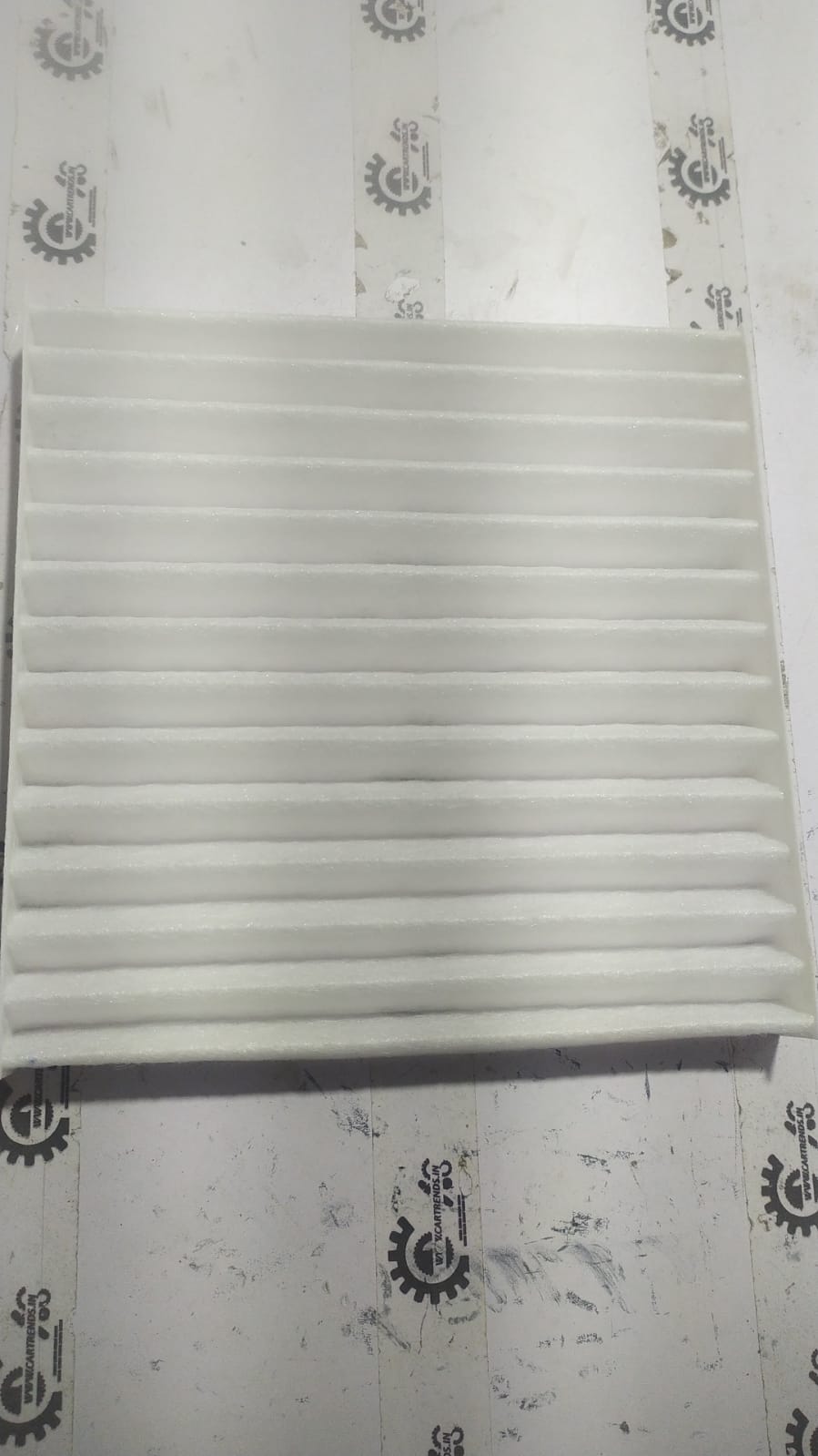 Hyundai Air Conditioner Filter for Aura and Grand i10 by CarTrends, model #97133C4000, showing the filter component for vehicle HVAC system