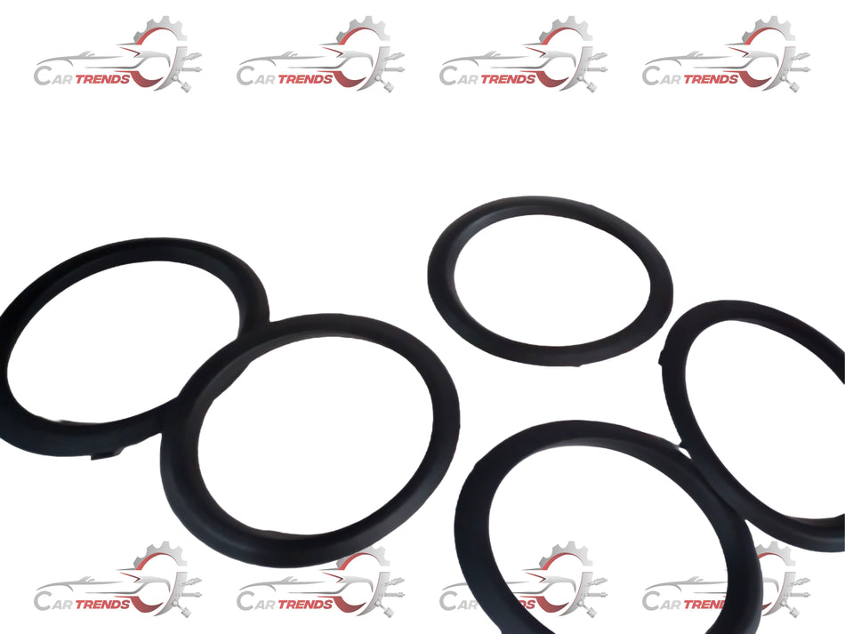 Hyundai I10 1st gen front bumper fog lamp in LH position, part number 865810X000, by CarTrends, shown mounted on vehicle.