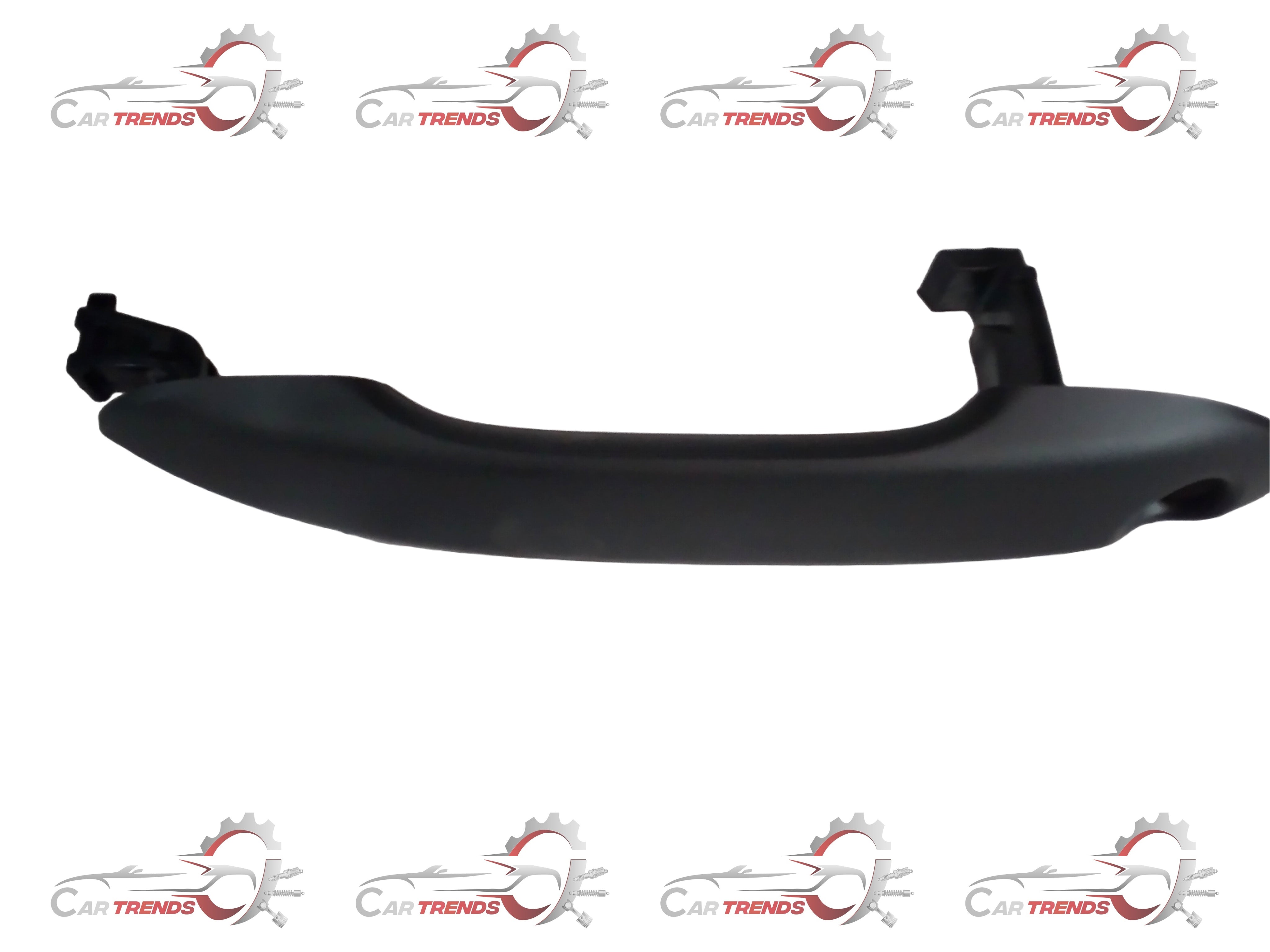 Hyundai Aura outside right side door handle by CarTrends, featuring a sleek design and durable construction.