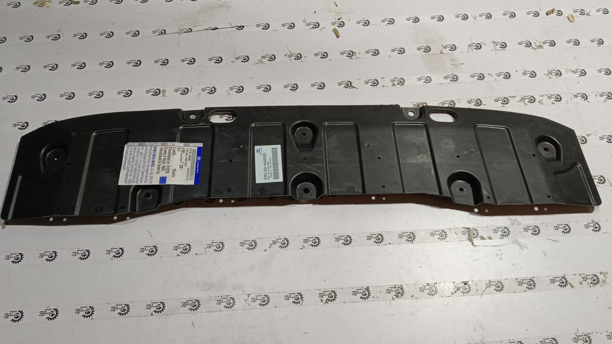 Hyundai Aura CarTrends engine under cover skid plate, vehicle underside protection, black plastic panel with mounting points.