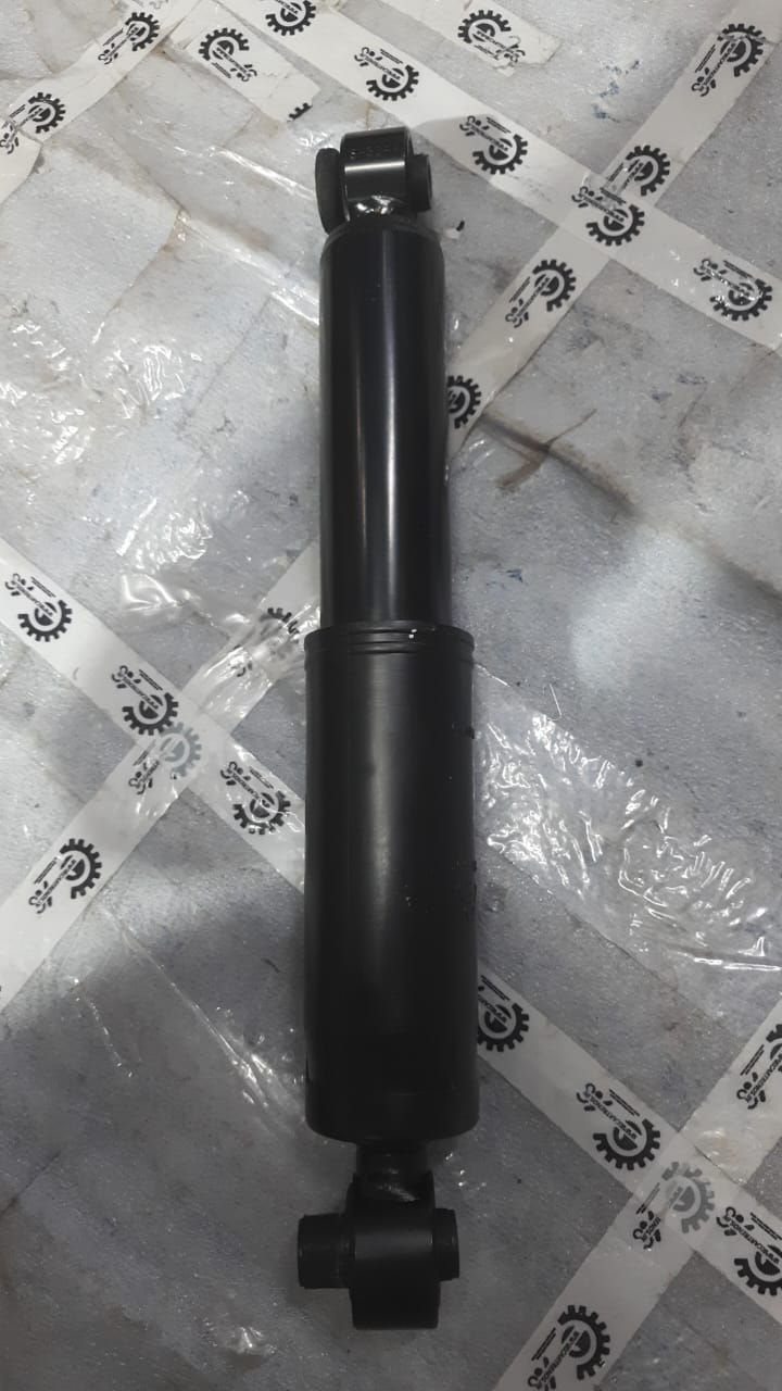 Hyundai I10 rear shock absorber by CarTrends, model 553000X000, shown in an image highlighting the vehicle's rear suspension component.