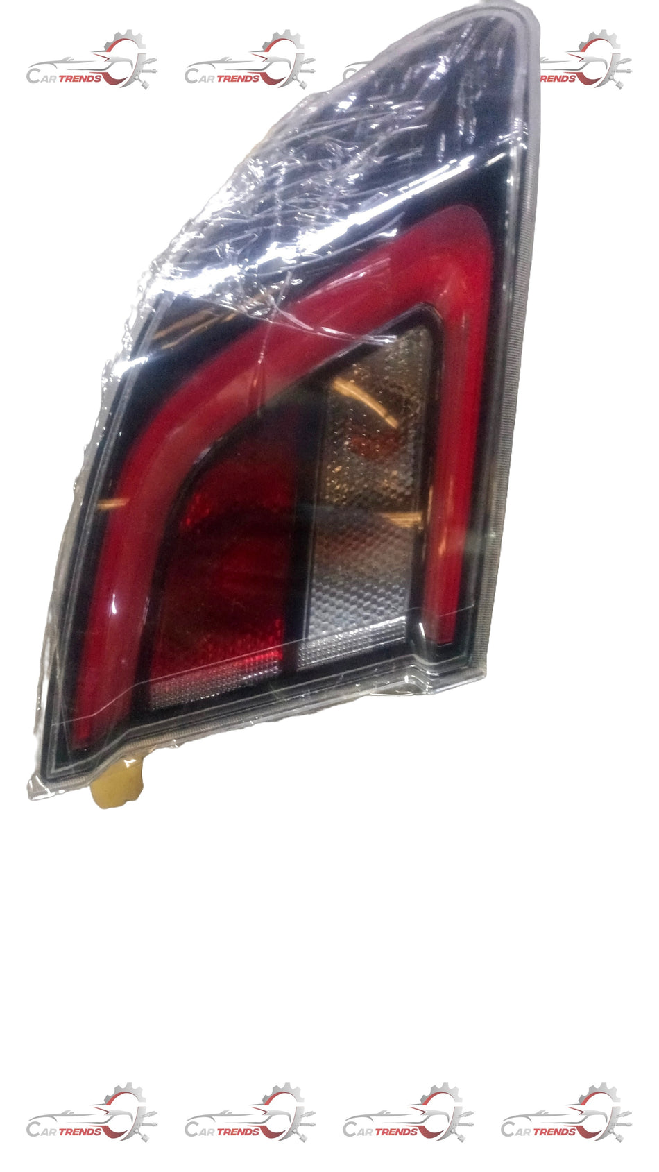 Hyundai Aura left side tail lamp by CarTrends, showing the sleek, clear lens and LED light assembly.