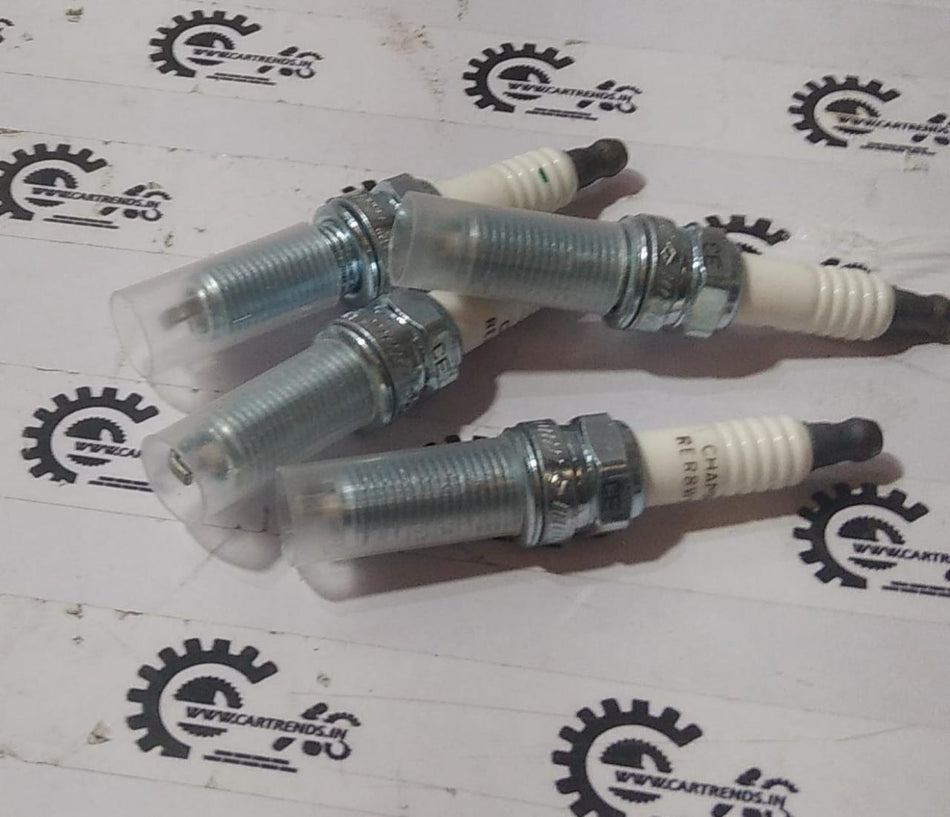 Hyundai CarTrends Spark Plug for i20 Elite Verna Fluidic, automotive spare part, close-up of the ignition component