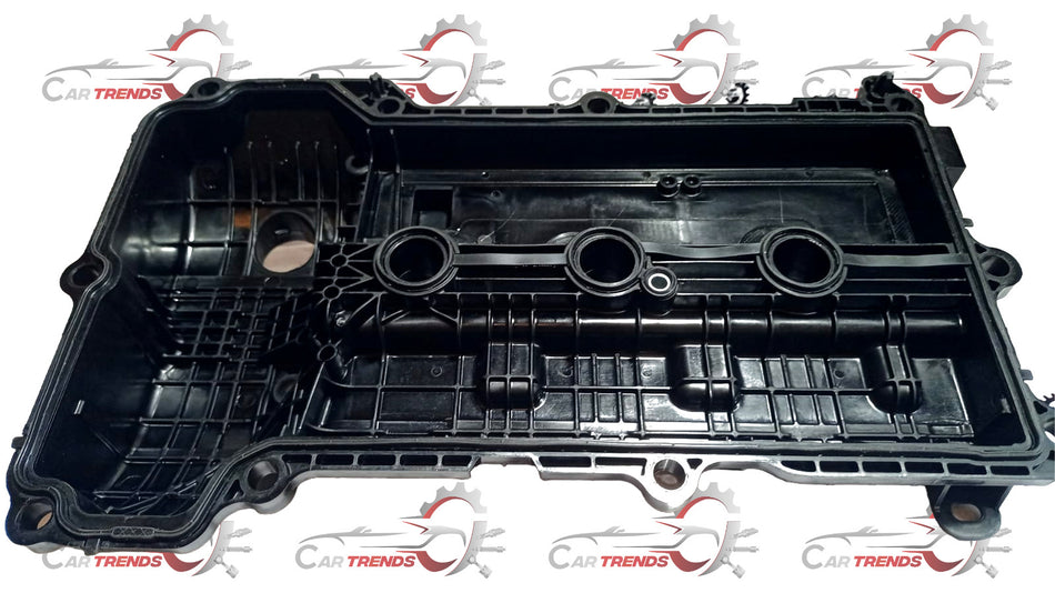 Maruti CarTrends cover for cylinder head 11170M81R10, automotive engine component in black with detailed markings.
