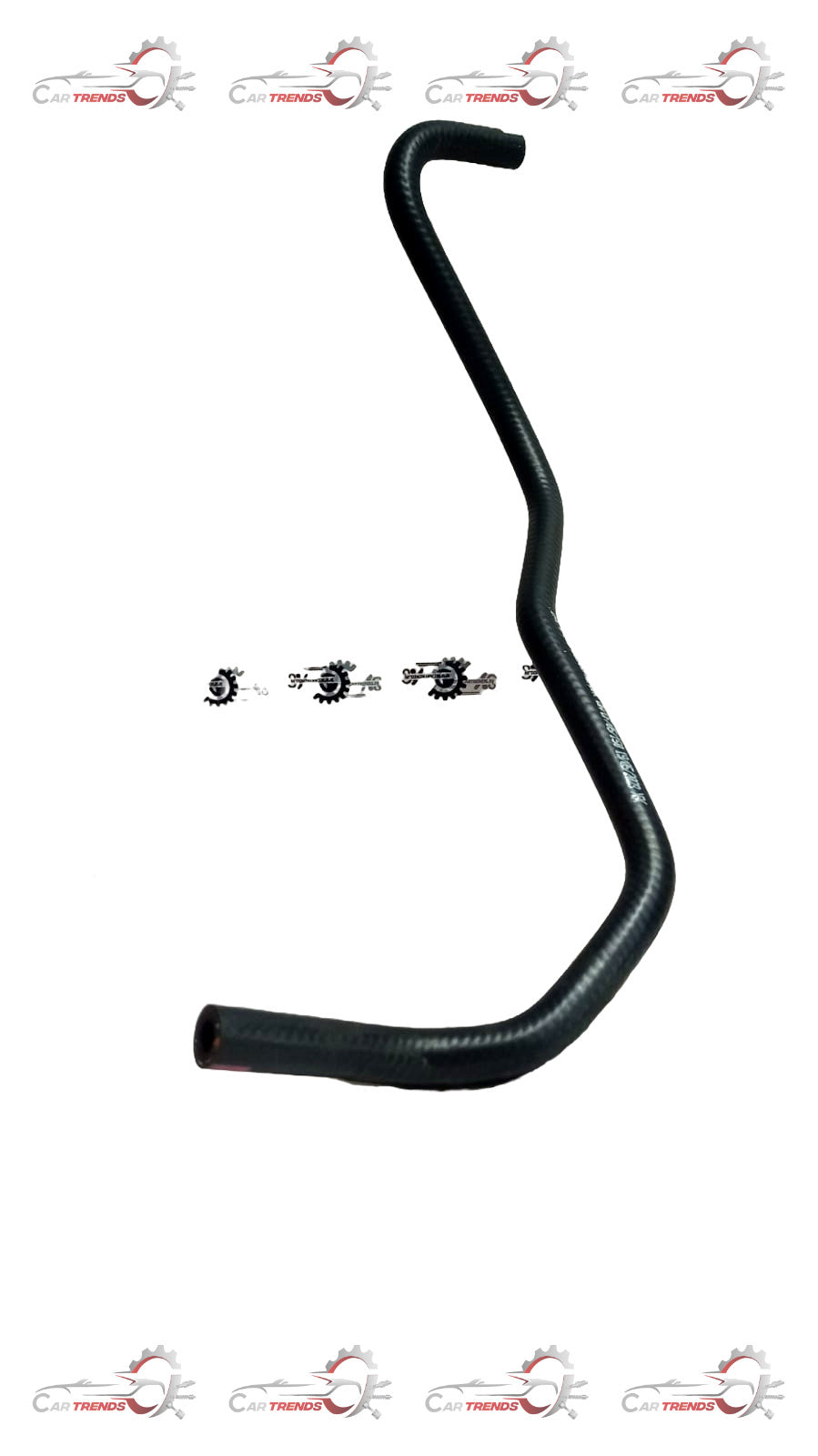 Maruti CarTrends hose CNG water outlet for S-Presso engine, black plastic component with hose connection fitting.