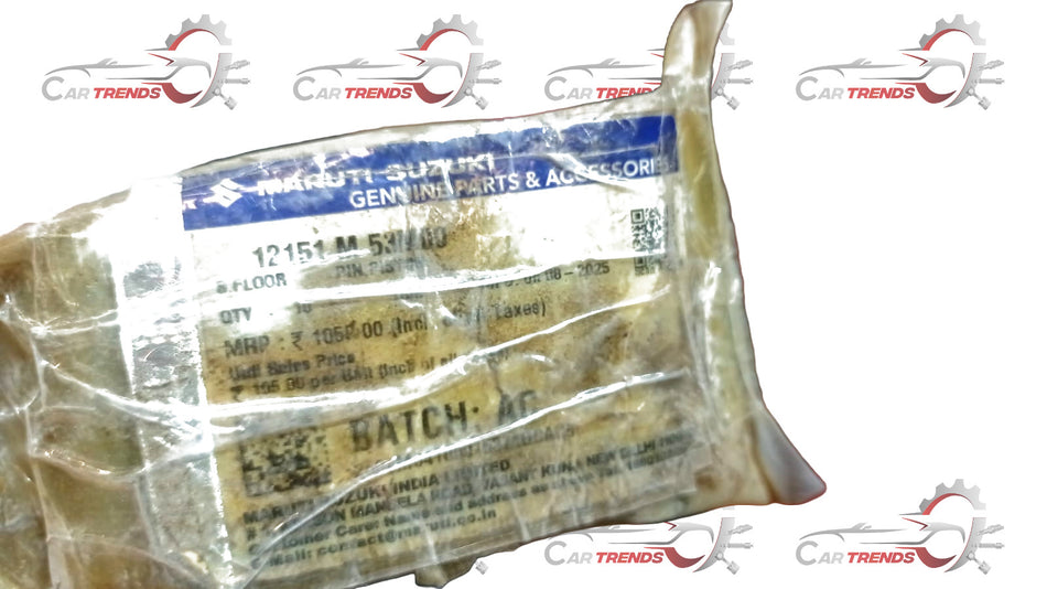 Maruti PINPISTON 12151M53M00 from CarTrends, close-up of engine piston part for Maruti vehicles.