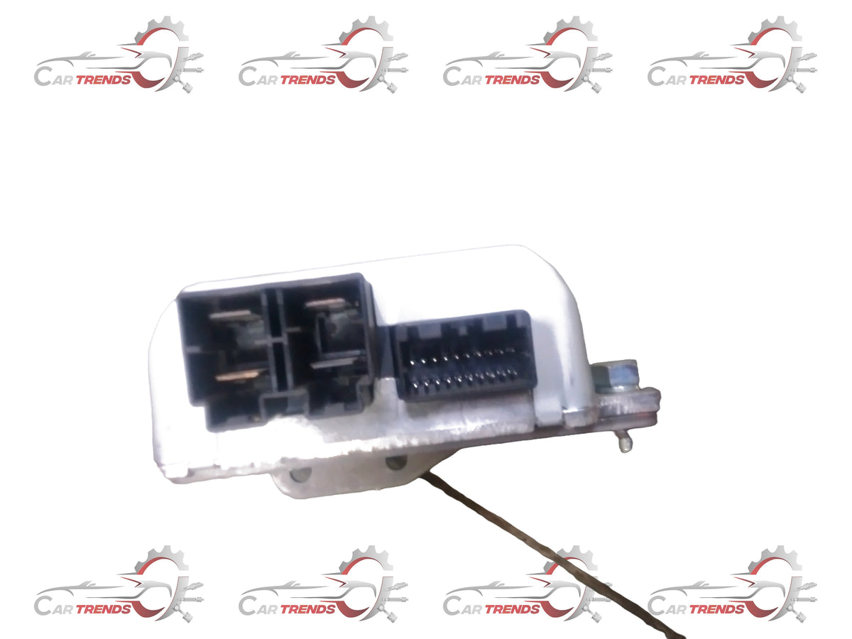CarTrends EPS Module Eon spare part, showing the black electrical component with wiring connections for vehicle steering assistance.