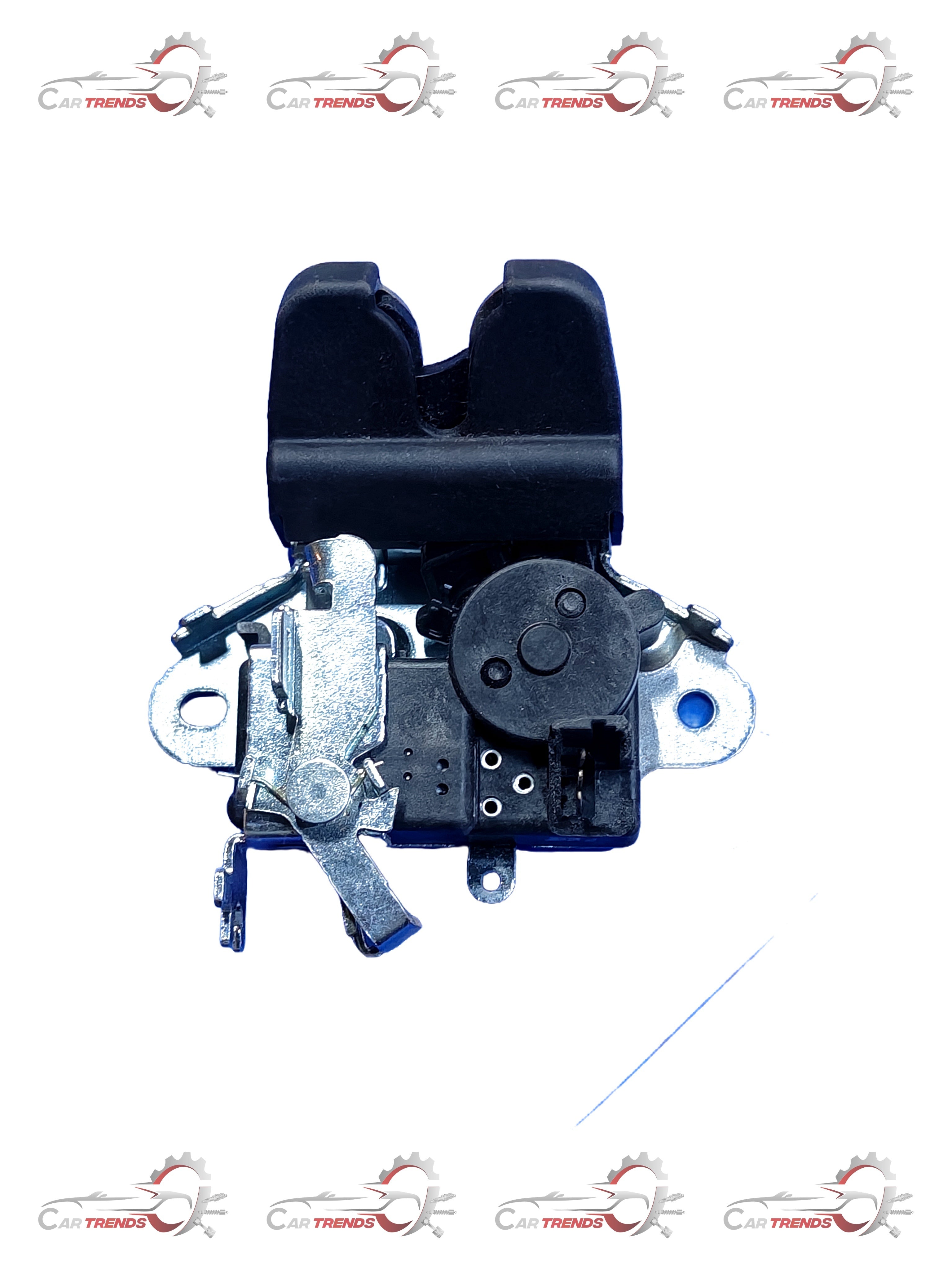 CarTrends Dicci Latch Verna Next Gen spare part, close-up view showing metal latch mechanism with branding details.
