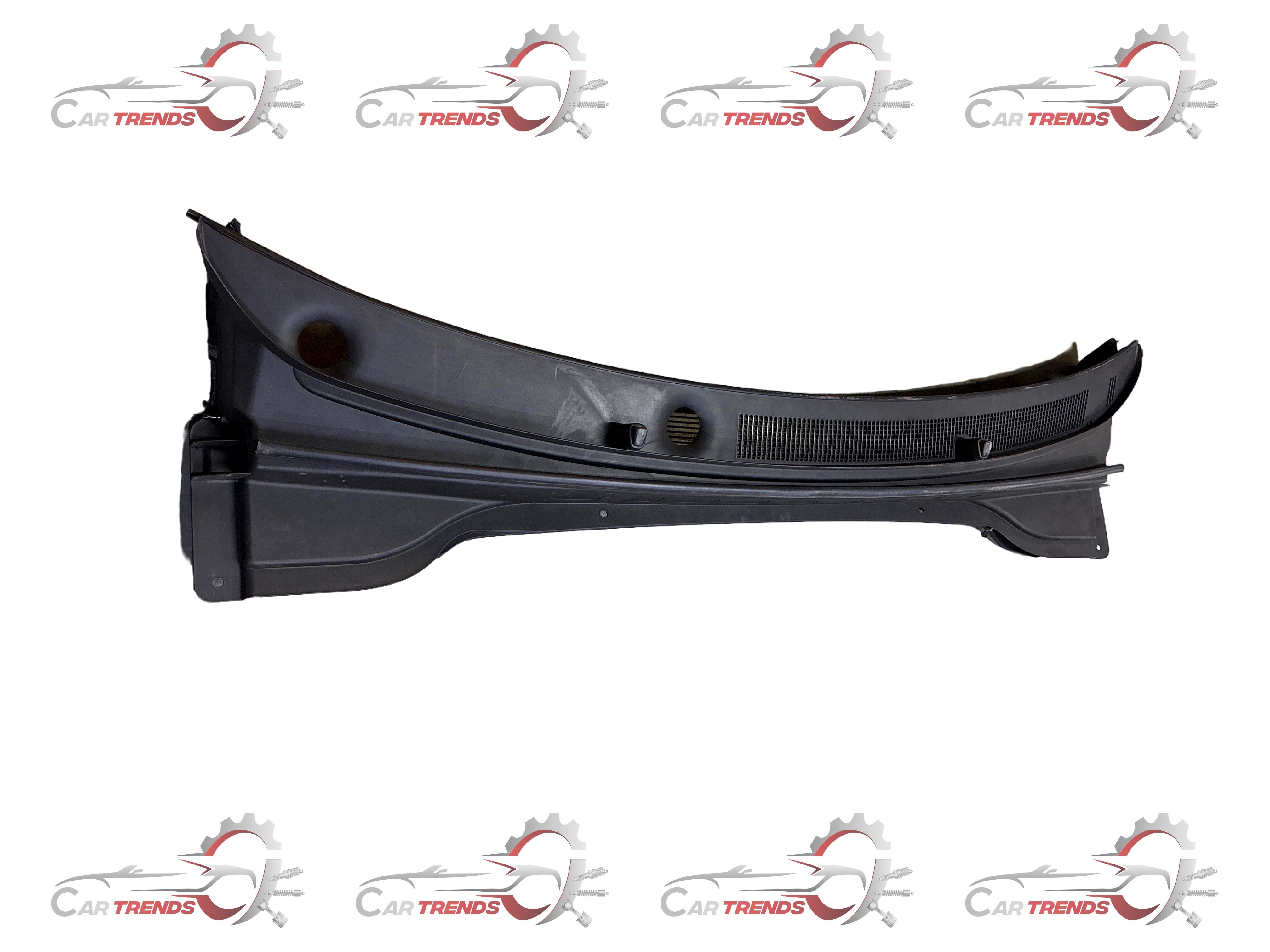 CarTrends cowl top spare part for Creta Type 1, showing the black plastic cowl cover with mounting points and details.